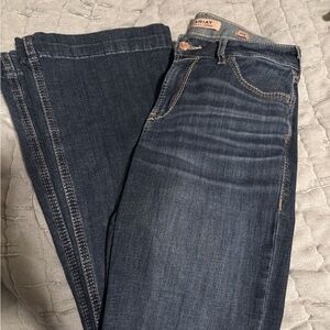 Ariat Women's Dark Blue Boot Cut Jeans